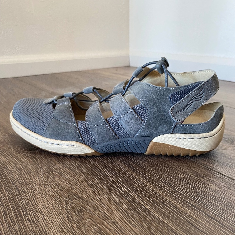 Dansko leather walking shoes